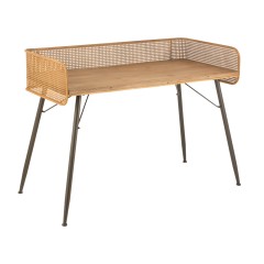 DESK YOY NATUR RATTAN FRAME 126  